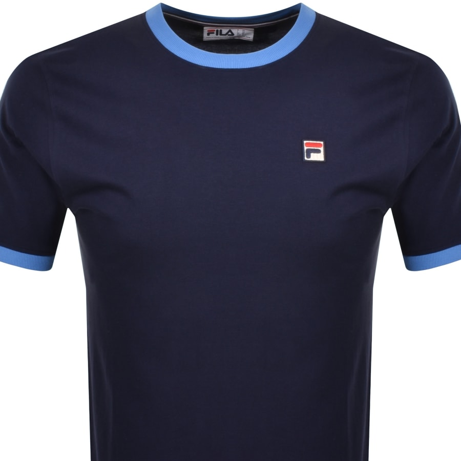 Fila Vintage Marconi T Shirt Navy